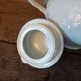 White porcelain teapot brand Rosenthal