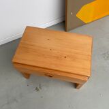 Bedside table in pine