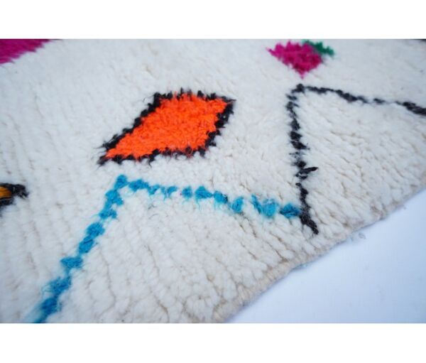 Tapis berbère coloré 138x101cm