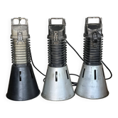 Set of 3 Philips industrial pendants - Cone