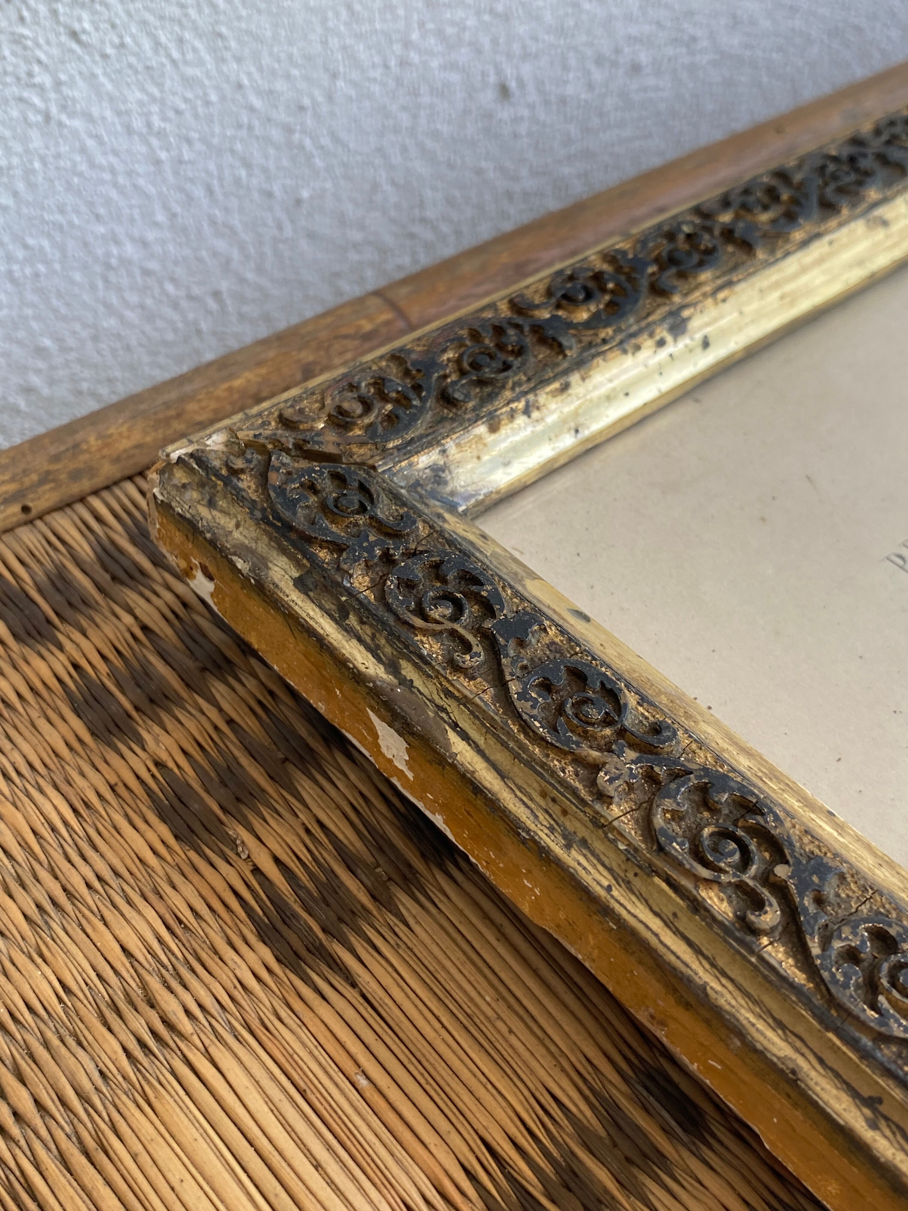 Architectural drawing 1857, glazed wood frame