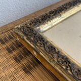 Architectural drawing 1857, glazed wood frame