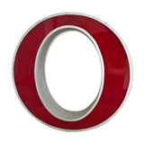 Sign letter "O" 48cm