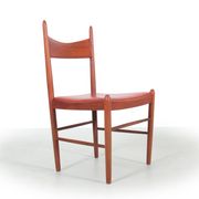 Suite de 6 chaises scandinaves en teak
