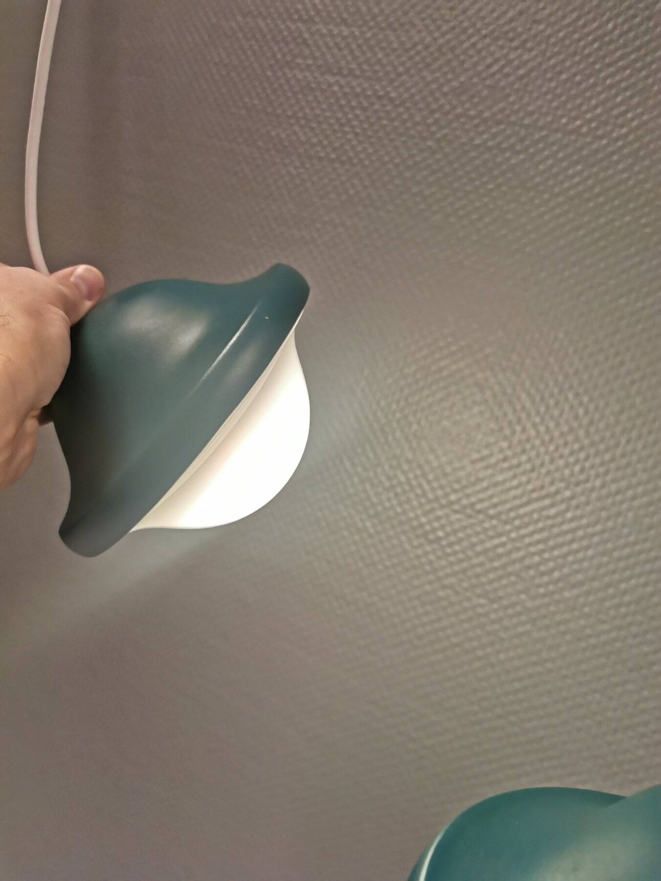 Louis Poulsen 16600 (Bubi) hanging lamp by Henning Koppel, estimated 1970s