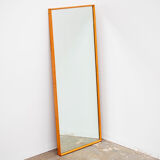 Vintage Scandinavian wall mirror 114X47cm