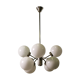 Sputnik chandelier 8 lights, Kaiser Leuchten, Germany, 60's
