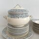 "Renaissance" ironstone dinnerware set from Creil and Montereau - 30 pieces
