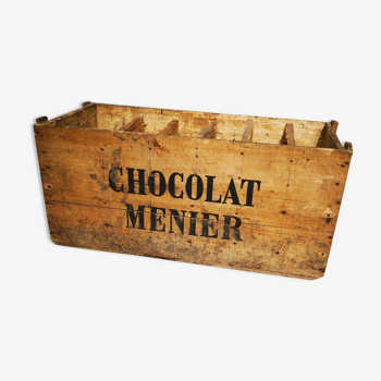 Ancienne caisse Chocolat Menier