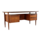 Hulmefa Pro-Pos executive desk - dutch mid century modern design in teak