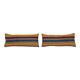 Set of 2 vintage kilim cushion covers 51x20 cm
