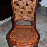 Chaises style Louis XVI en acajou XXe