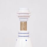 Set of 2 porcelain table lamps by Le Dauphin, 1970s