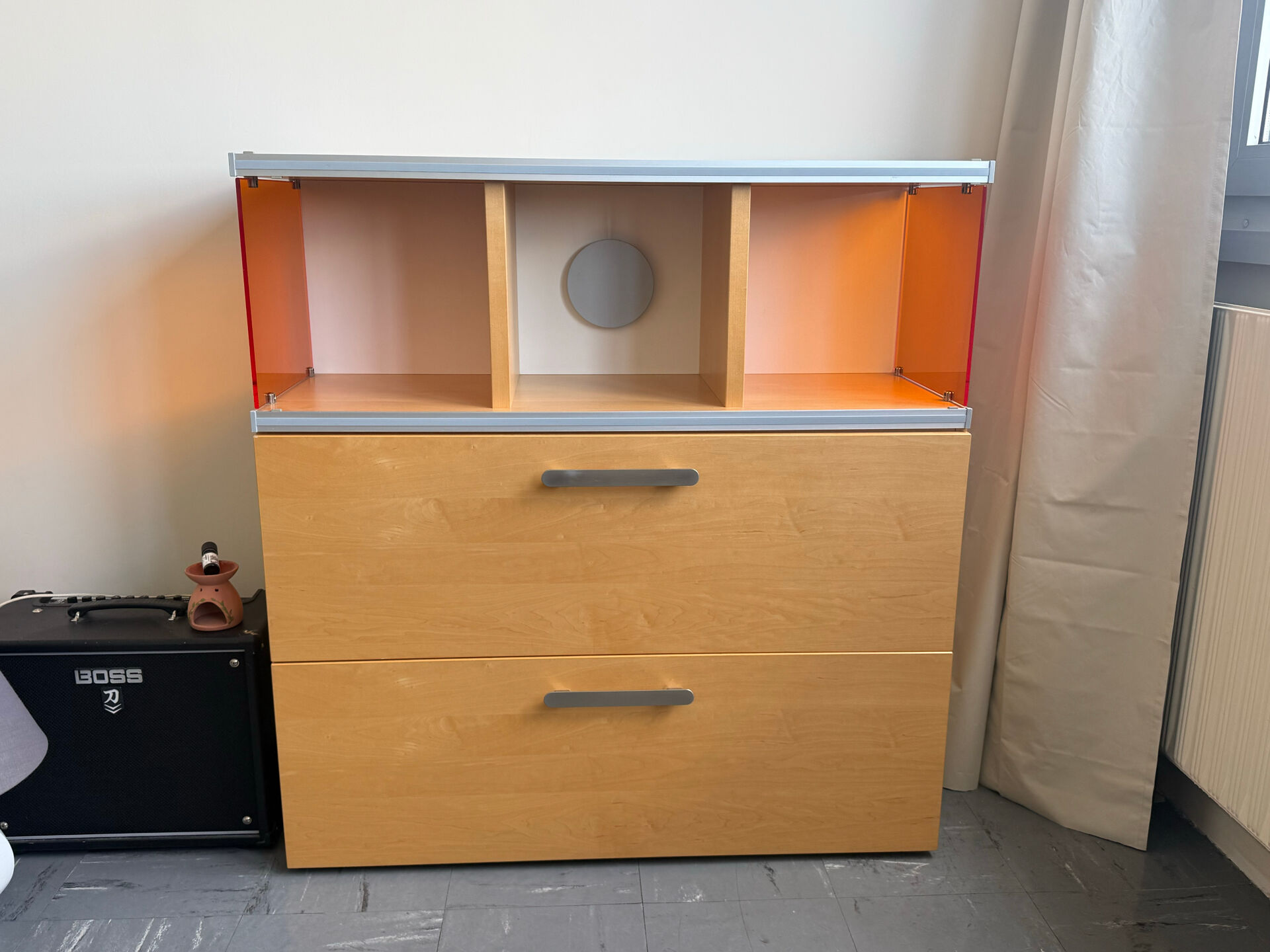 Chest of drawers with 2 drawers hulsta + module