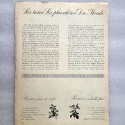 2 reproductions "Les roses les plus chères du monde"