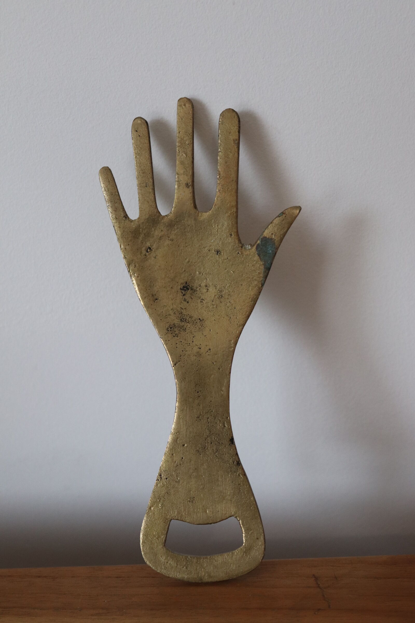 Opens Bottle Bottle Bottle Hand Brass