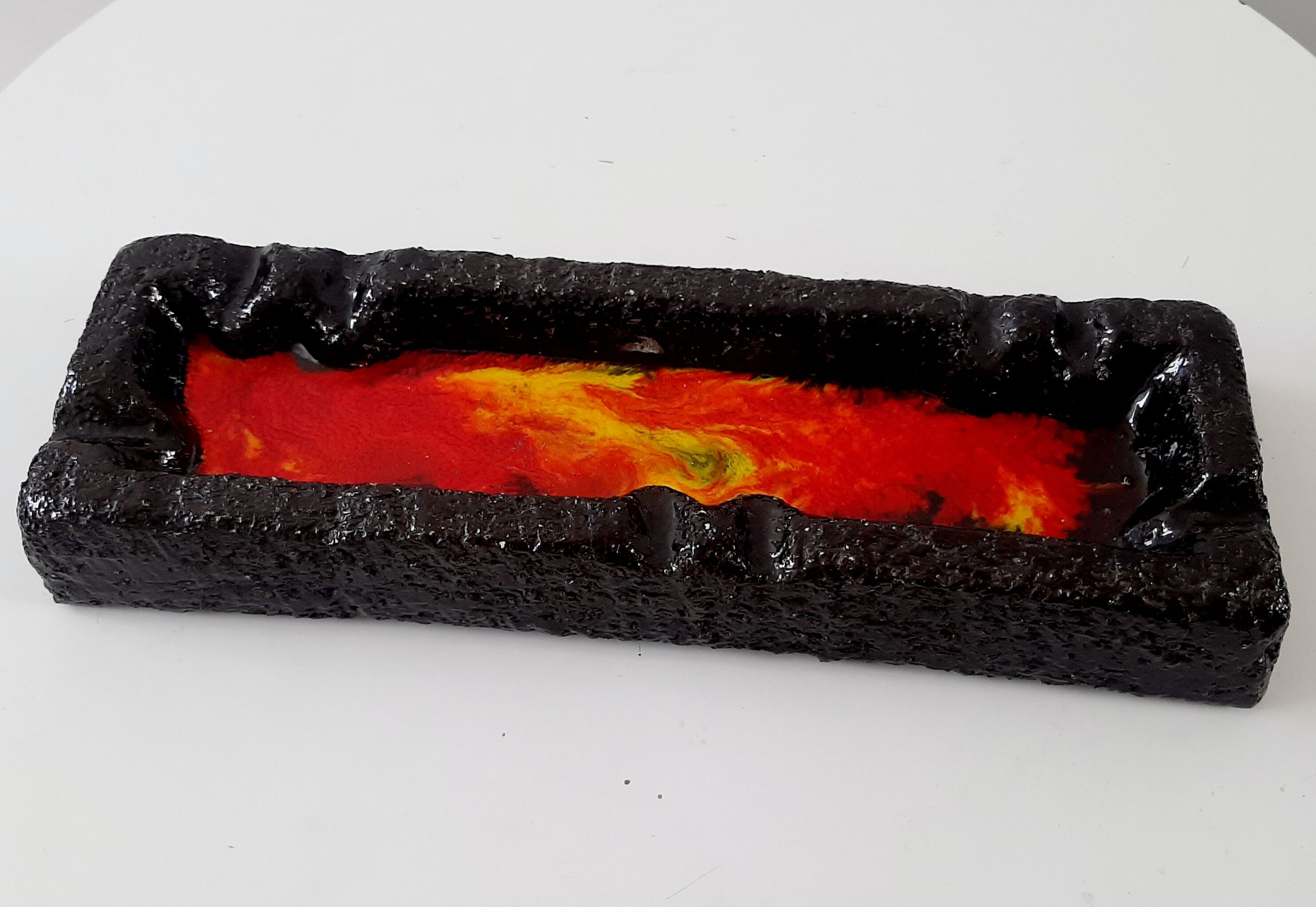 Ceramic ashtray vintage 50s 60s