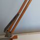 Articulated industrial workshop lamp
