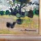 Huile sur toile - Campagne Provençal - Michel Jouenne