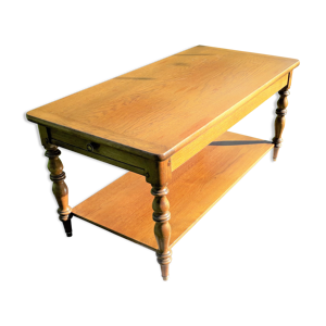 table basse en chêne