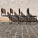 4 chaises Cesca B3 Breuer by KNoLL