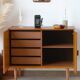 Restored vintage teak Scandinavian furniture