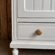 Antique white mirrored wardrobe (renovated)