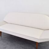 Canapé danois en teck de style Mid-Century, années 1960.