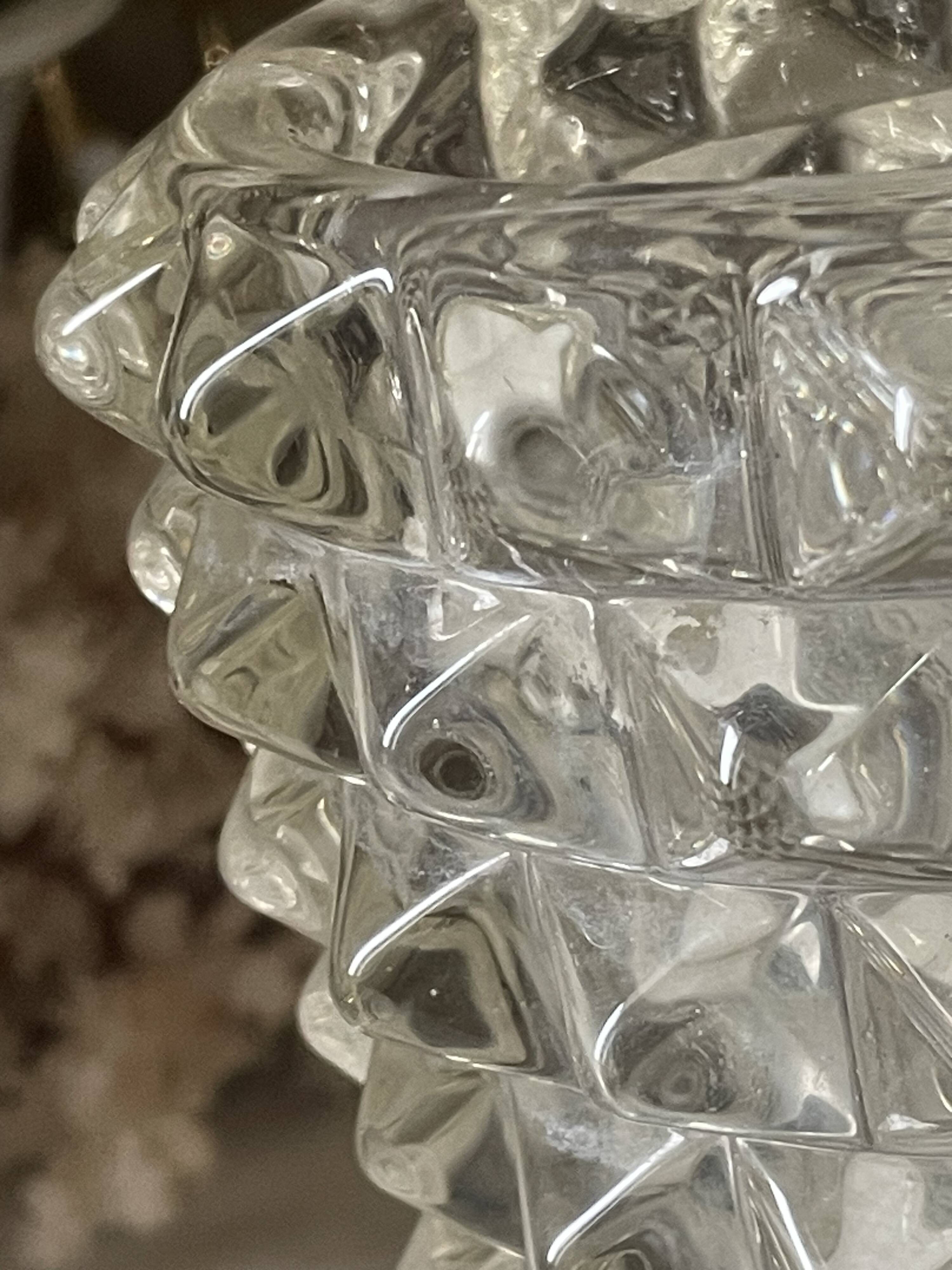 Rostrato Vase in Murano Glass, 1960s