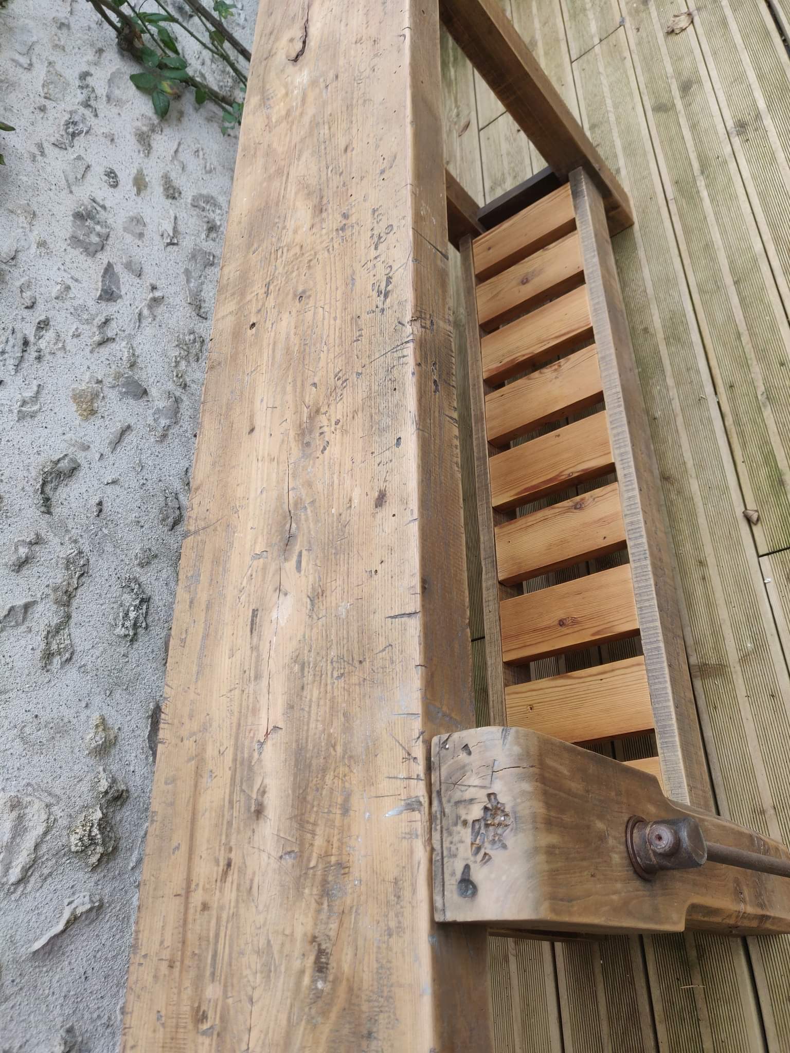 Old workbench renovated