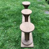 Wooden bench