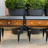 Pair of bedside tables 1970