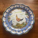 Bird decoration plate