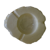White onyx ashtray
