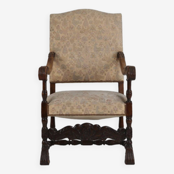 Fauteuil Trône du 19ème siècle de Style Renaissance