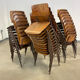 Set of 39 Marko school chairs, 70s, Netherlands