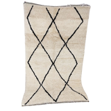 251x143cm Moroccan Berbere Carpet Beni Ourain