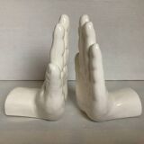 Pair of hand bookends
