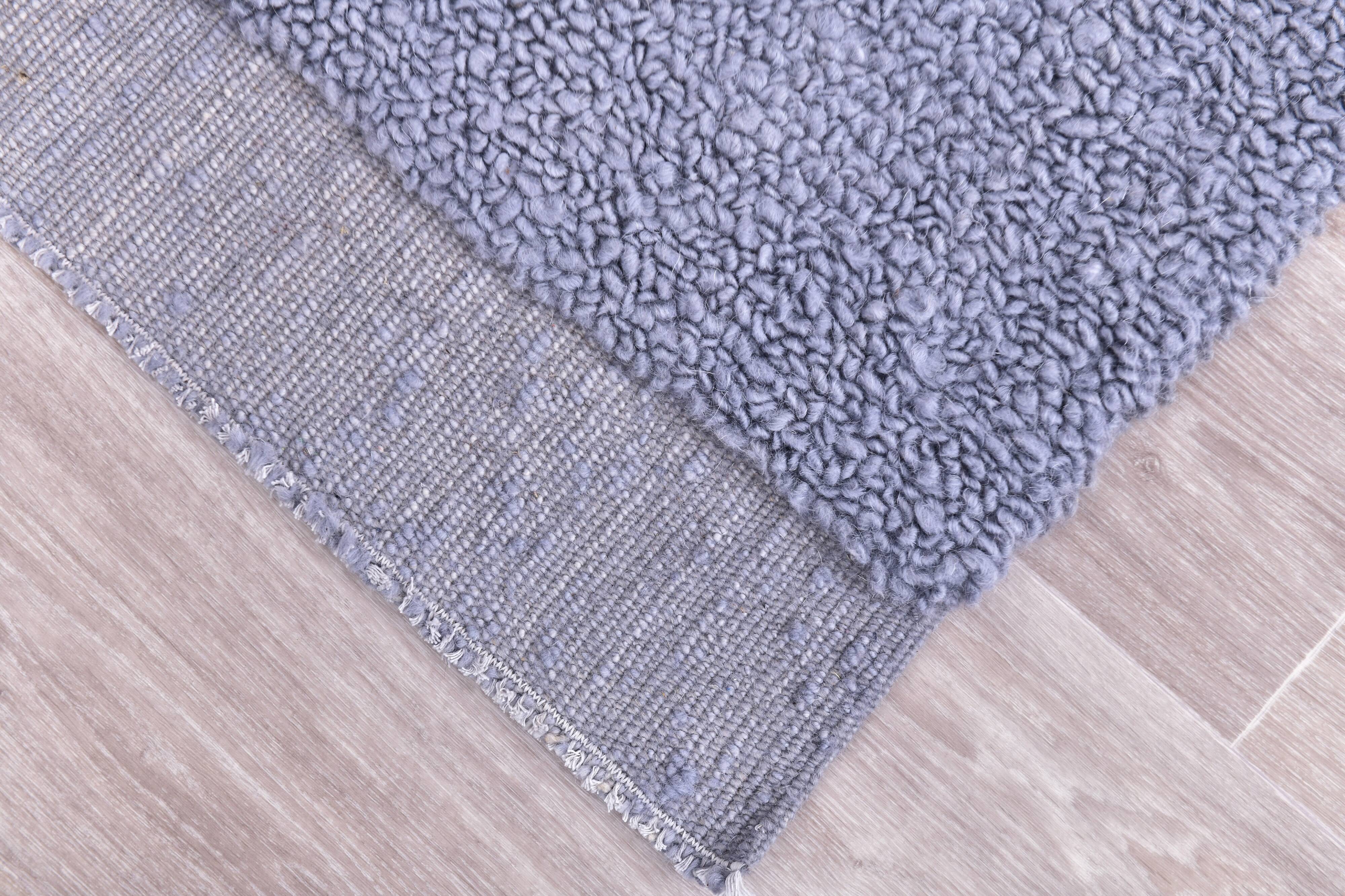Blue Vintage Runner Rug 66x303Cm SK 240771