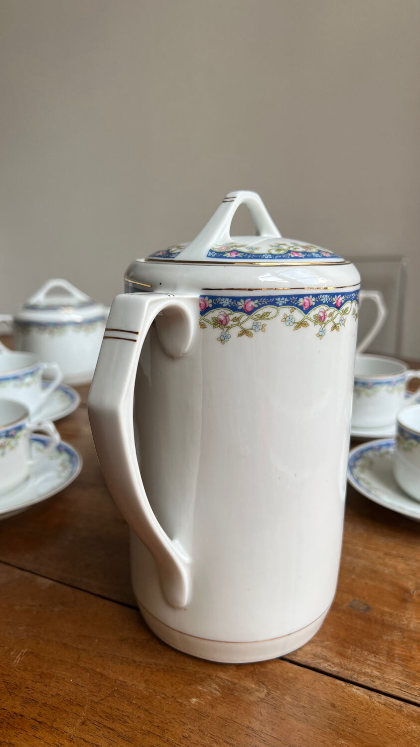 Ancient coffee service – Czechoslovakia, EPIAG Aich, 1920s