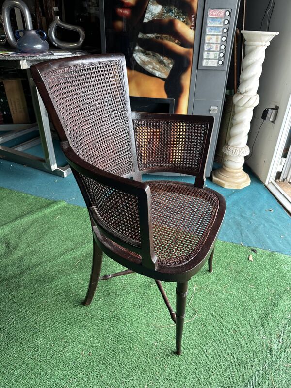 Fauteuil canné