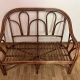 Rattan sofa