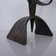 German Brutalist Iron Candleholder, 1960s
