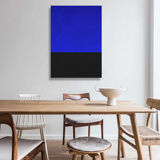 Black ultramarine horizon