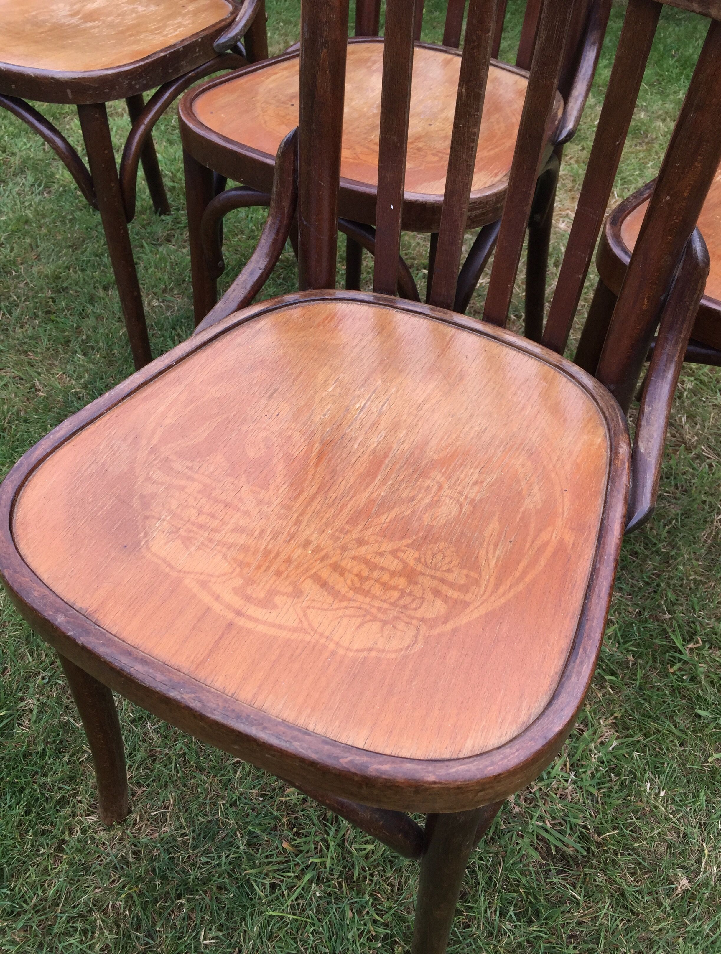 Lot of 26 chairs bistro