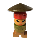 Old wooden toy to put on