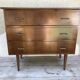 Chest of drawers wood feet compass 70