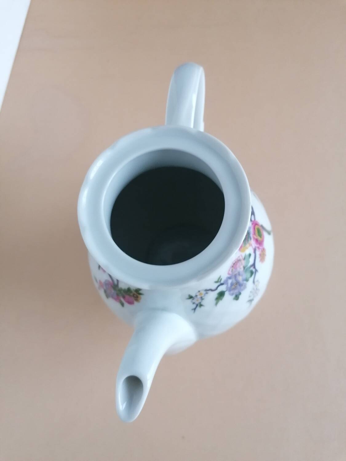 Bernardaud coffee service Limoges birds flowers