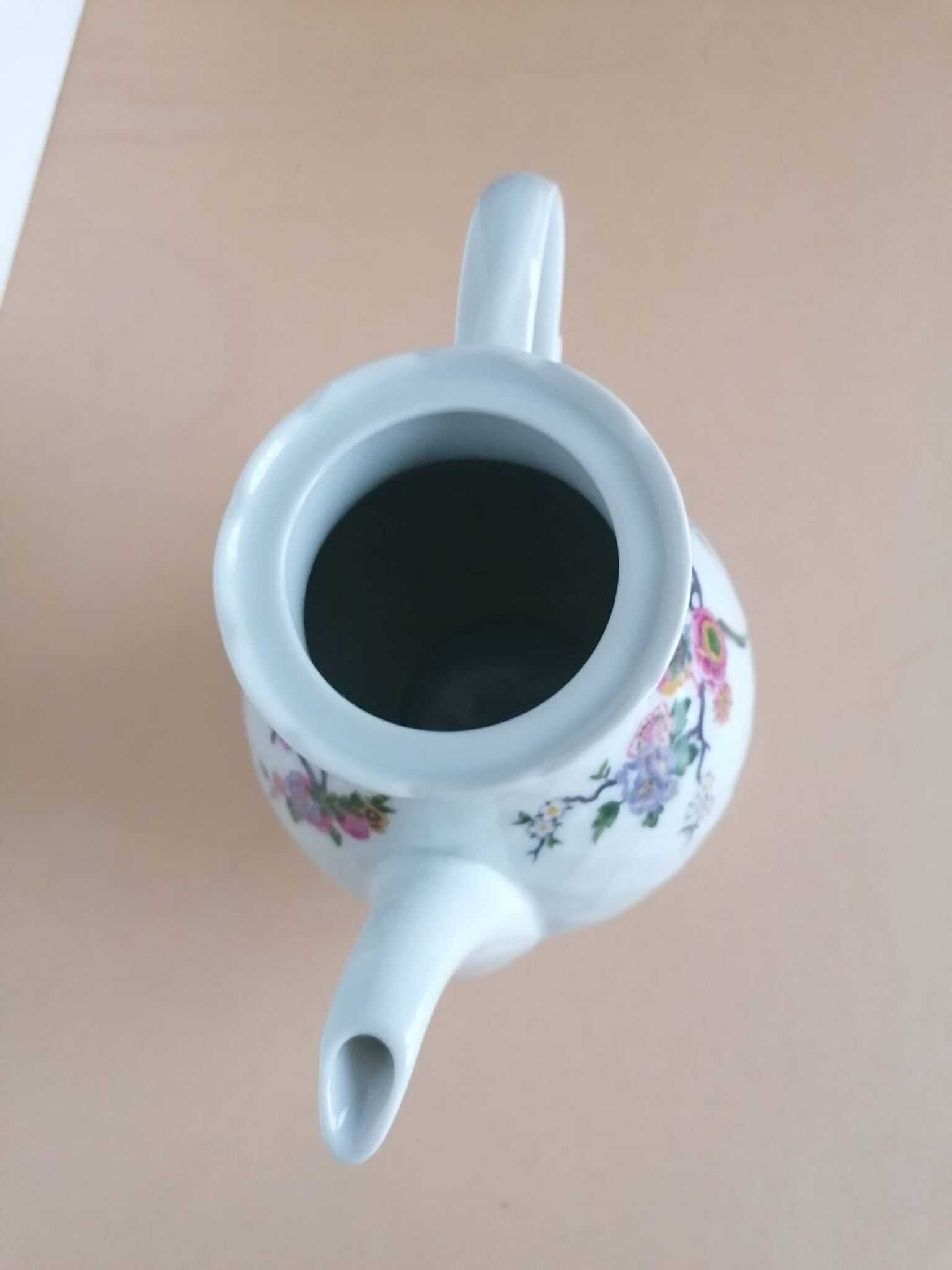 Bernardaud coffee service Limoges birds flowers