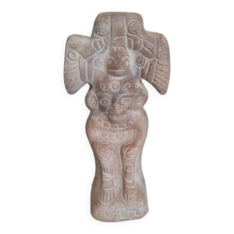 Mayan Aztec Statue Pre-Columbian Style Mexico